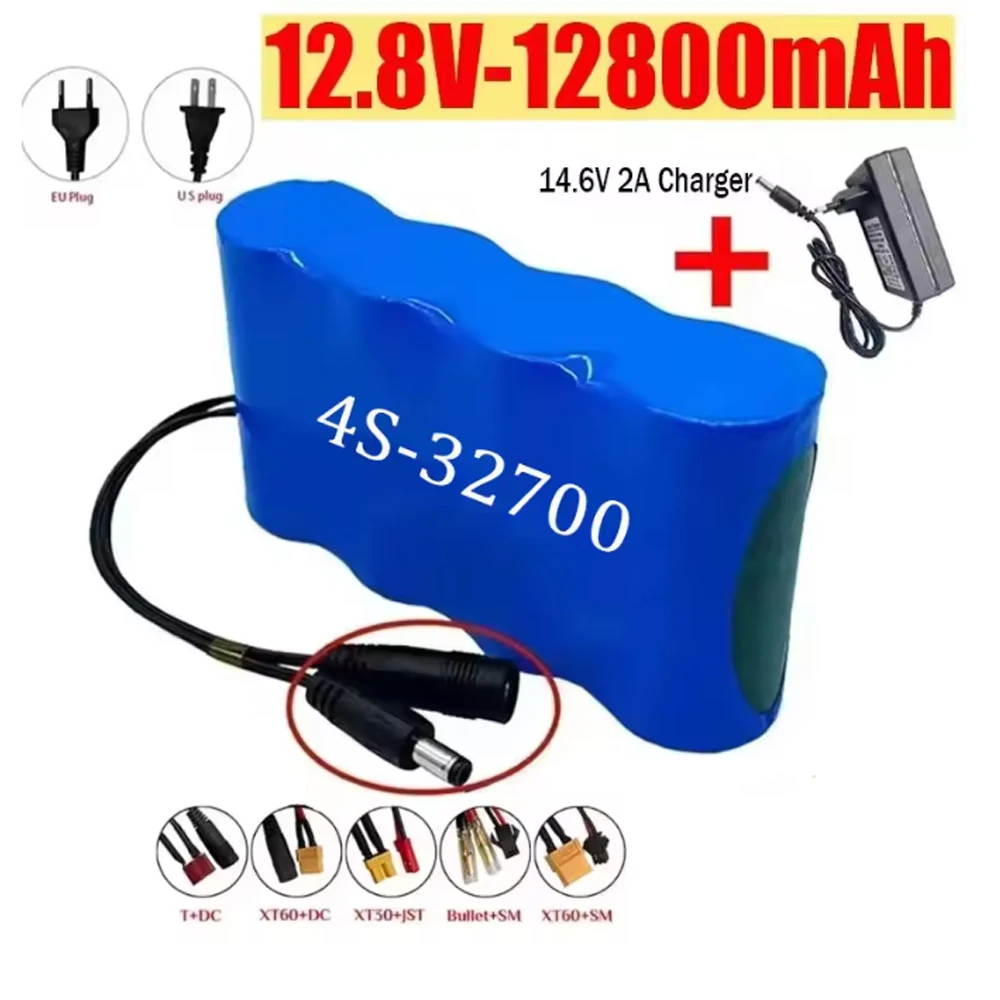 12.8V 4S1P Battery Pack 32700 LiFePO4 Lithium Iron Phosphate Battery Electric Boat Balance 12V Uninterruptible Power Su
12.8V 4S1P Battery Pack 32700 LiFePO4 Lithium Iron Phosphate Battery Electric Boat Balance 12V Uninterruptible Power Su