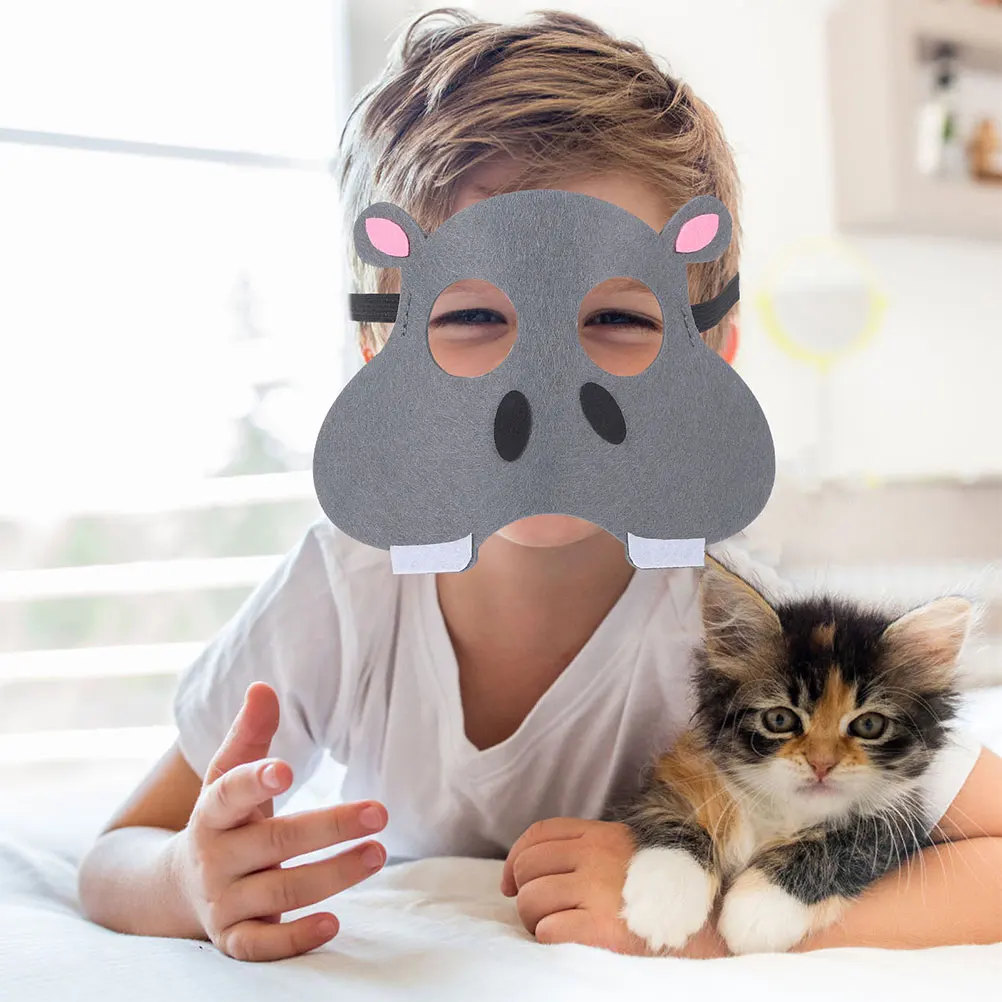 5Pcs Animal Mask Non-Woven Fabric Cartoon Cute Party Cosplay Kids Funny Masks Halloween Carnival Stage Performance
5Pcs Animal Mask Non-Woven Fabric Cartoon Cute Party Cosplay Kids Funny Masks Halloween Carnival Stage Performance