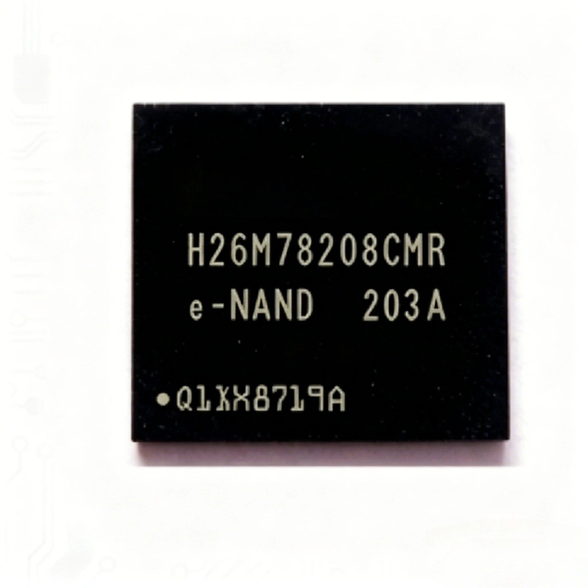 H26M78208CMR eMMC Chip 64GB eMMC 5.1 153-Ball FBGA Flash Memory IC For TV Box Tablet Smartphone
H26M78208CMR eMMC Chip 64GB eMMC 5.1 153-Ball FBGA Flash Memory IC For TV Box Tablet Smartphone
