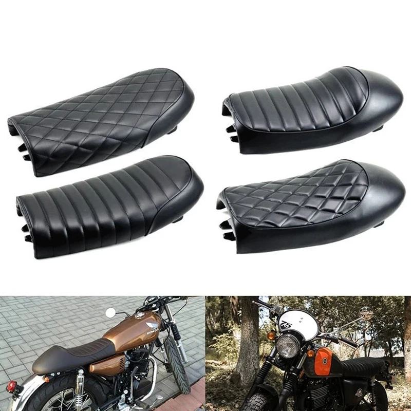 Motorcycle Cafe Racer Seat Vintage Saddle Flat Pan Pad Retro Seat Retro Cafe Racer For Honda CL CG GB CB Saddle Seat bag
Motorcycle Cafe Racer Seat Vintage Saddle Flat Pan Pad Retro Seat Retro Cafe Racer For Honda CL CG GB CB Saddle Seat bag