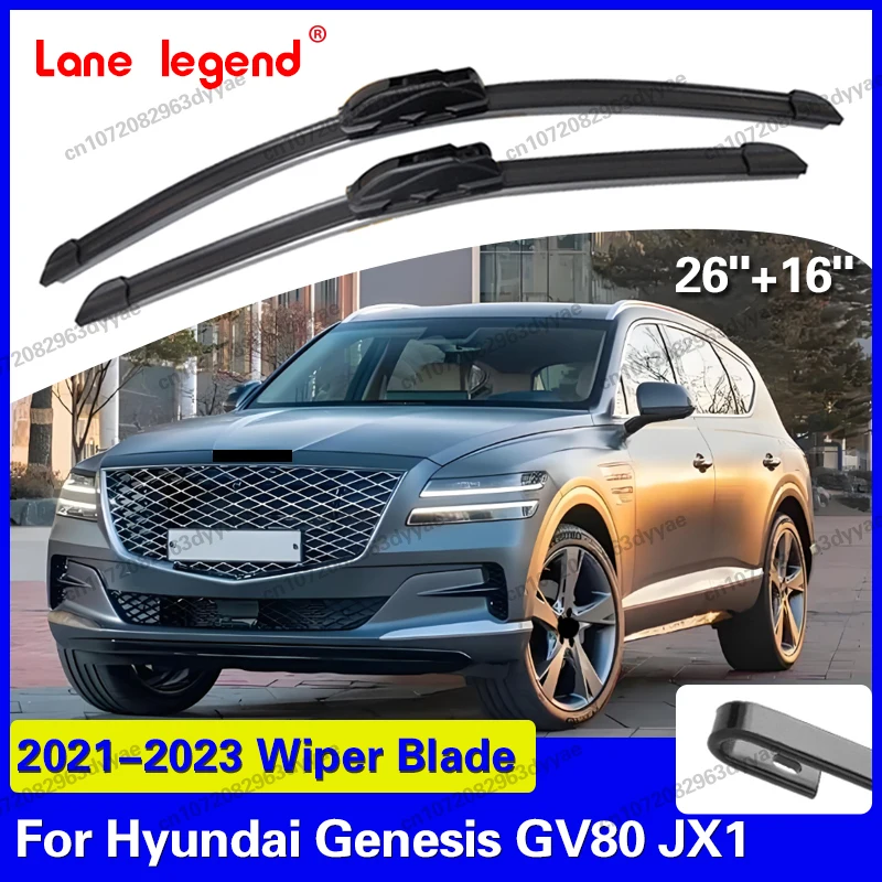 2x For Hyundai Genesis GV80 JX1 2021-2023 Car Front Wiper Blades Set Window Windshield Windscreen Brushes Auto Accessories
2x For Hyundai Genesis GV80 JX1 2021-2023 Car Front Wiper Blades Set Window Windshield Windscreen Brushes Auto Accessories