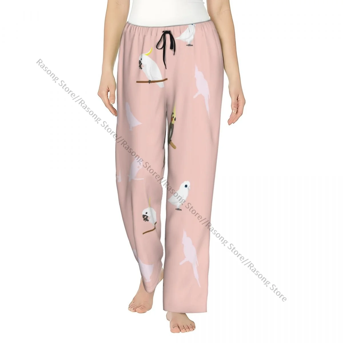 Уютные фланелевые пижамные штаны для женщин с забавными птицами попугая, корелла, коррелла, какаду, штаны для сна, домашняя одежда для дома
Уютные фланелевые пижамные штаны для женщин с забавными птицами попугая, корелла, коррелла, какаду, штаны для сна, домашняя одежда для дома
