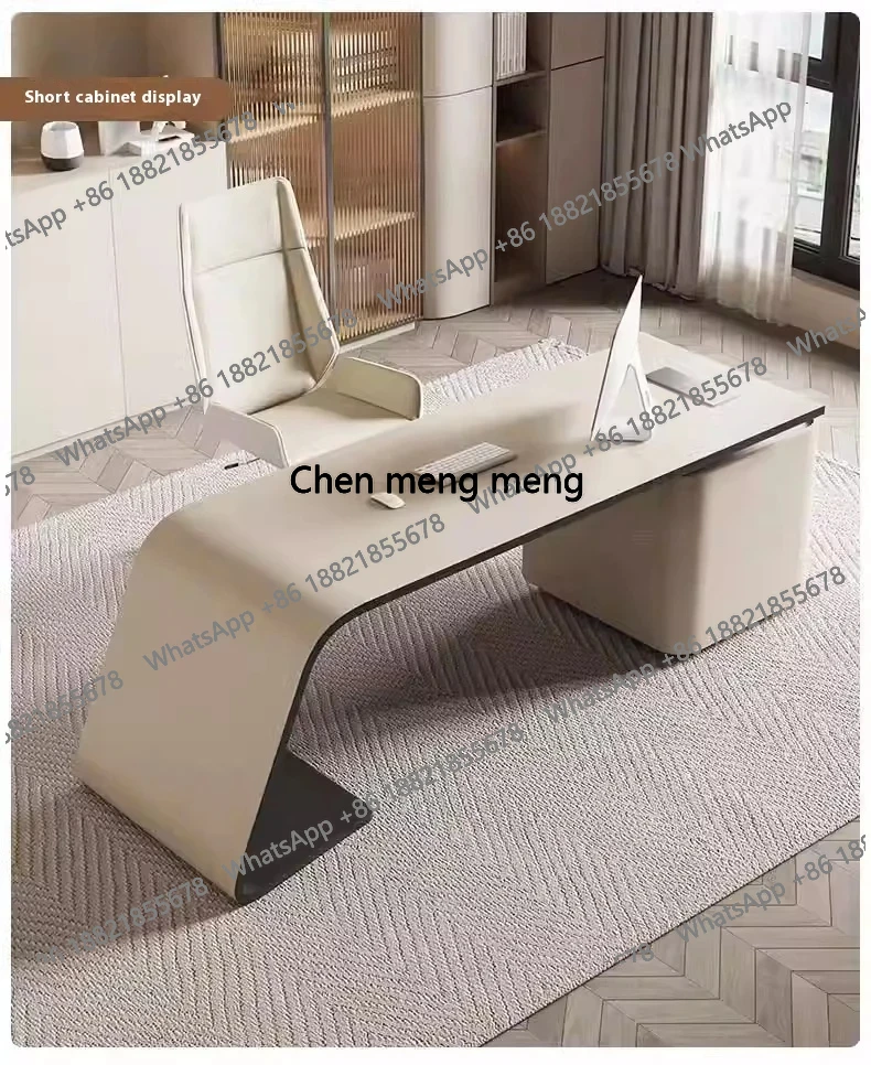 F182Plug Boss Desk Luxury Wall Organizer Computer Chair Decoration Table Sideboard Design Secretária Executiva Office Furniture
F182Plug Boss Desk Luxury Wall Organizer Computer Chair Decoration Table Sideboard Design Secretária Executiva Office Furniture