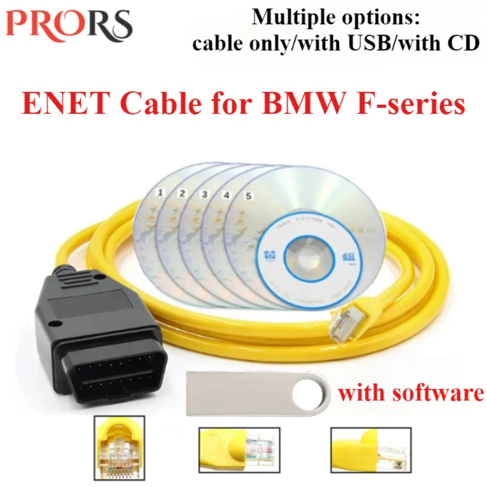 Новейший кабель ENET Date E-SYS для BMW F-series ICOM Coding Ethernet Hidden Data Tool OBD2 диагностический кабель инструменты сканирования для BMW
Новейший кабель ENET Date E-SYS для BMW F-series ICOM Coding Ethernet Hidden Data Tool OBD2 диагностический кабель инструменты сканирования для BMW