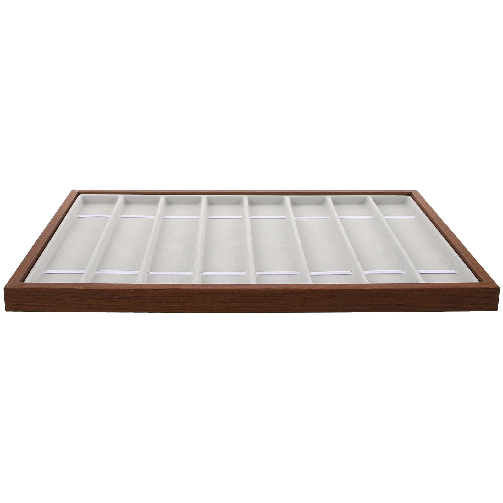 Watchband Display Plate Walnut Wood Grain Jewelry Tray Band Holder Cloth Material Storage Organizer For Watches Accessories
Watchband Display Plate Walnut Wood Grain Jewelry Tray Band Holder Cloth Material Storage Organizer For Watches Accessories