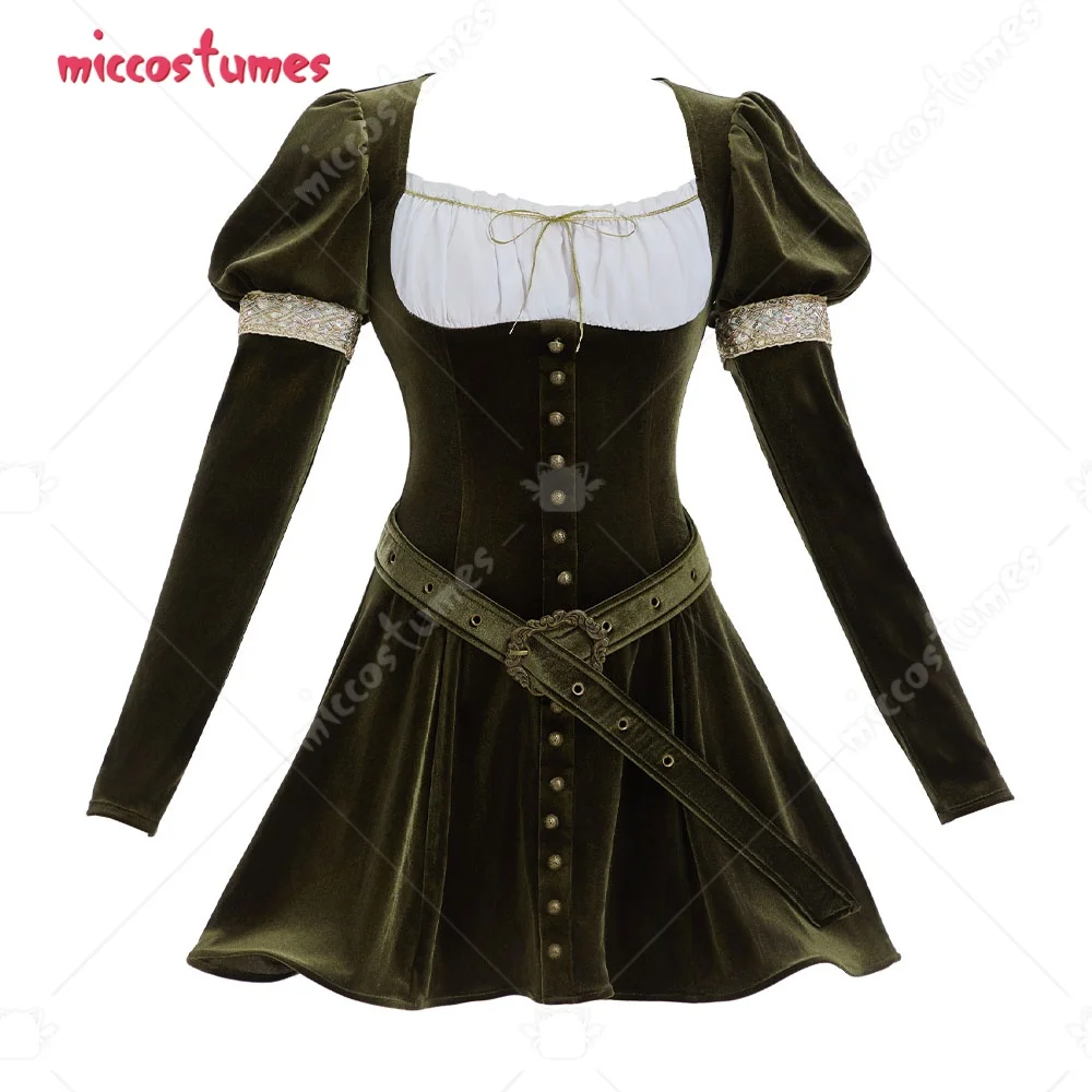 Miccostumes Women's Medieval Renaissance Costume Velvet Skirt with Belt Halloween Cosplay Costumes
Miccostumes Women's Medieval Renaissance Costume Velvet Skirt with Belt Halloween Cosplay Costumes