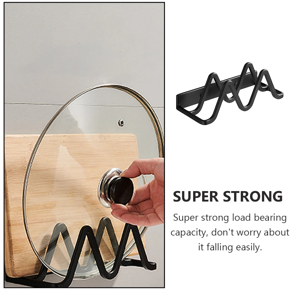 s Pot Lid Rack Knife Holder Wall Mount Storage Solution Aluminum Material Strong Adhesive Kitchen ganization Chopping Board St
s Pot Lid Rack Knife Holder Wall Mount Storage Solution Aluminum Material Strong Adhesive Kitchen ganization Chopping Board St