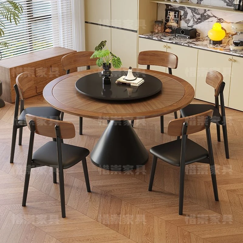 French medieval round table ash wood solid wood dining table dining table and chair combination
French medieval round table ash wood solid wood dining table dining table and chair combination