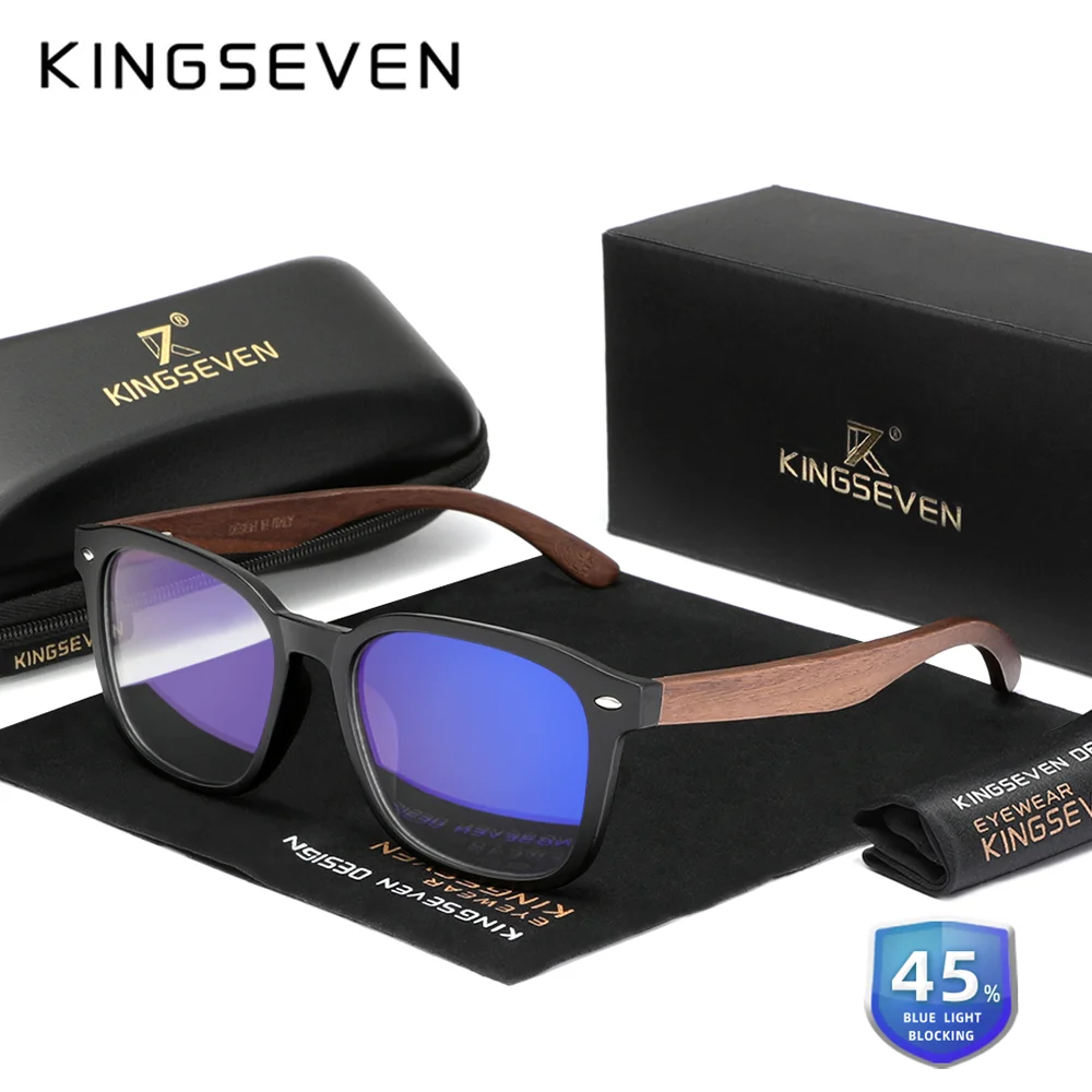 KINGSEVEN 2024 Anti blue light Walnut Sunglasses Wood Men's Glasses UV400 Women Eye Protection Glasses Retro Leisure Glasses
KINGSEVEN 2024 Anti blue light Walnut Sunglasses Wood Men's Glasses UV400 Women Eye Protection Glasses Retro Leisure Glasses