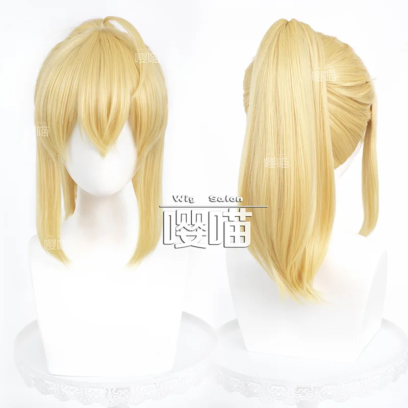 Парик для косплея Game Fate/Grand Saber Lily, длинные золотые волосы, парик для вечеринки в честь Хэллоуина + бесплатная кепка
Парик для косплея Game Fate/Grand Saber Lily, длинные золотые волосы, парик для вечеринки в честь Хэллоуина + бесплатная кепка
