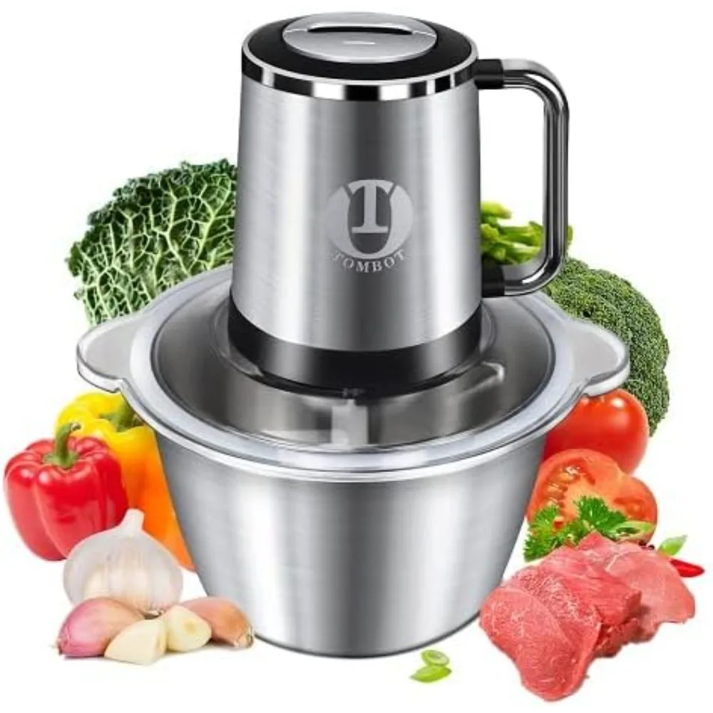 Meat Grinder Food Processor Chopper Electric Small with Safety Handle, TOMBOT 8-Cup Mini Blender for Meat Vegetables Fruits Nuts
Meat Grinder Food Processor Chopper Electric Small with Safety Handle, TOMBOT 8-Cup Mini Blender for Meat Vegetables Fruits Nuts