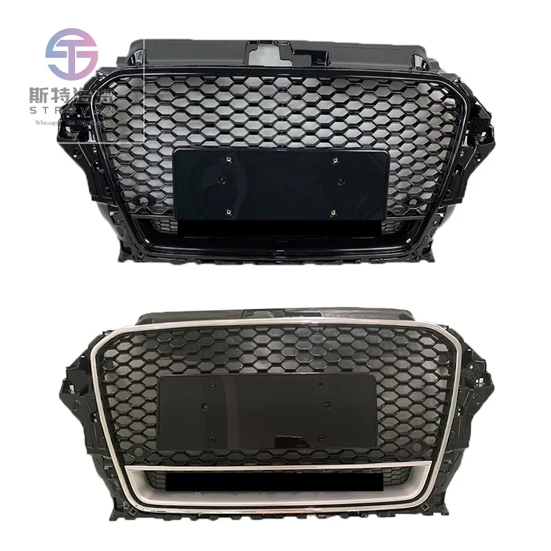 Hot Sale Car Body Kit No Logo Style Full Honeycomb Grille for audis A3 S3 Upgrade to RS3 with Quattro 2014-2016
Hot Sale Car Body Kit No Logo Style Full Honeycomb Grille for audis A3 S3 Upgrade to RS3 with Quattro 2014-2016