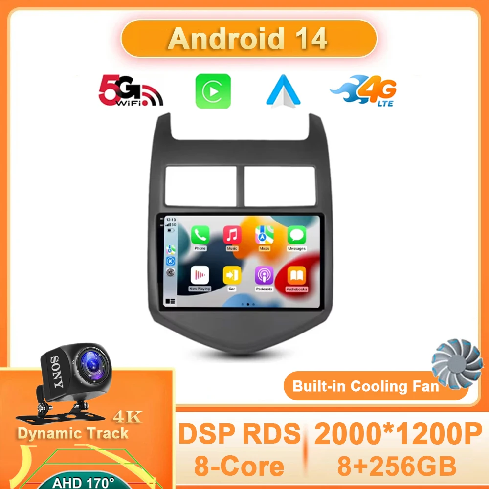 Android 14 Car Radio Multimedia Video Player For Chevrolet Aveo 2 Sonic T300 CarPlay Auto Navigation 4G WIFI GPS 360 Camera QLED
Android 14 Car Radio Multimedia Video Player For Chevrolet Aveo 2 Sonic T300 CarPlay Auto Navigation 4G WIFI GPS 360 Camera QLED