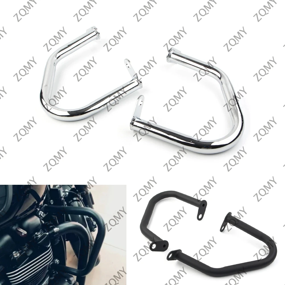Motorcycle Bumper Engine Guard Crash Bars For T100 T120/thruxton 1200/r 2016 2017 2018 2019 & street cup/twin 2017-2019
Motorcycle Bumper Engine Guard Crash Bars For T100 T120/thruxton 1200/r 2016 2017 2018 2019 & street cup/twin 2017-2019