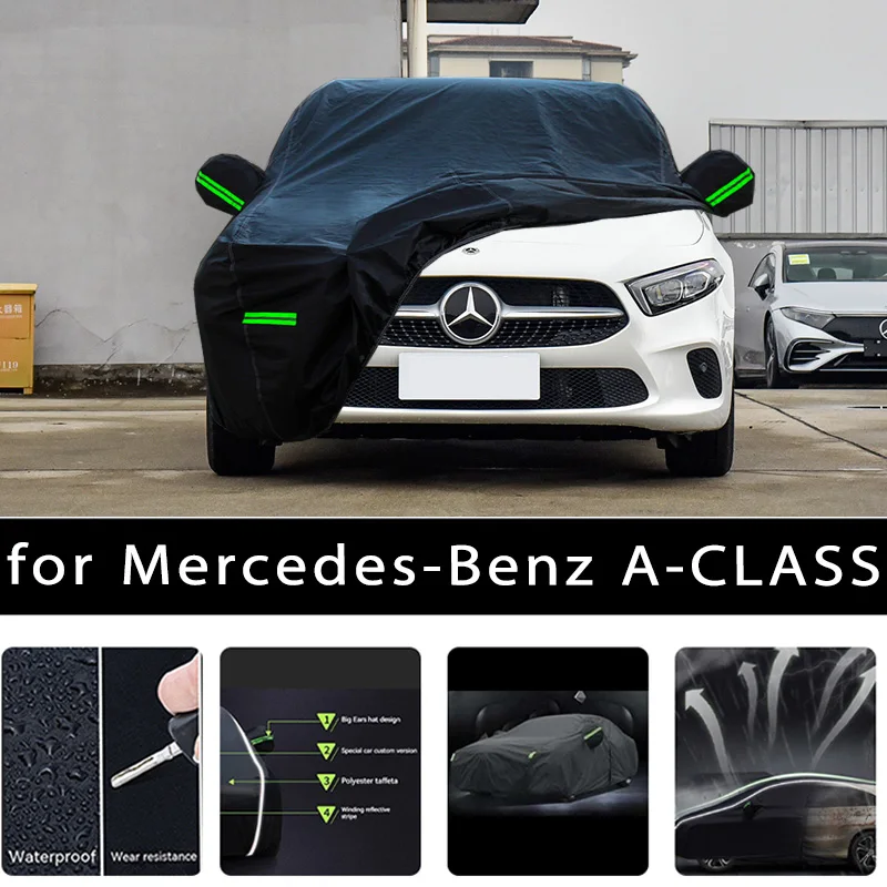 Наружная защита для Mercedes-Benz класса А, полноразмерные автомобильные Чехлы, снежный чехол, Солнцезащитный водонепроницаемый пыленепроницаемый внешний автомобильный аксессуар
Наружная защита для Mercedes-Benz класса А, полноразмерные автомобильные Чехлы, снежный чехол, Солнцезащитный водонепроницаемый пыленепроницаемый внешний автомобильный аксессуар