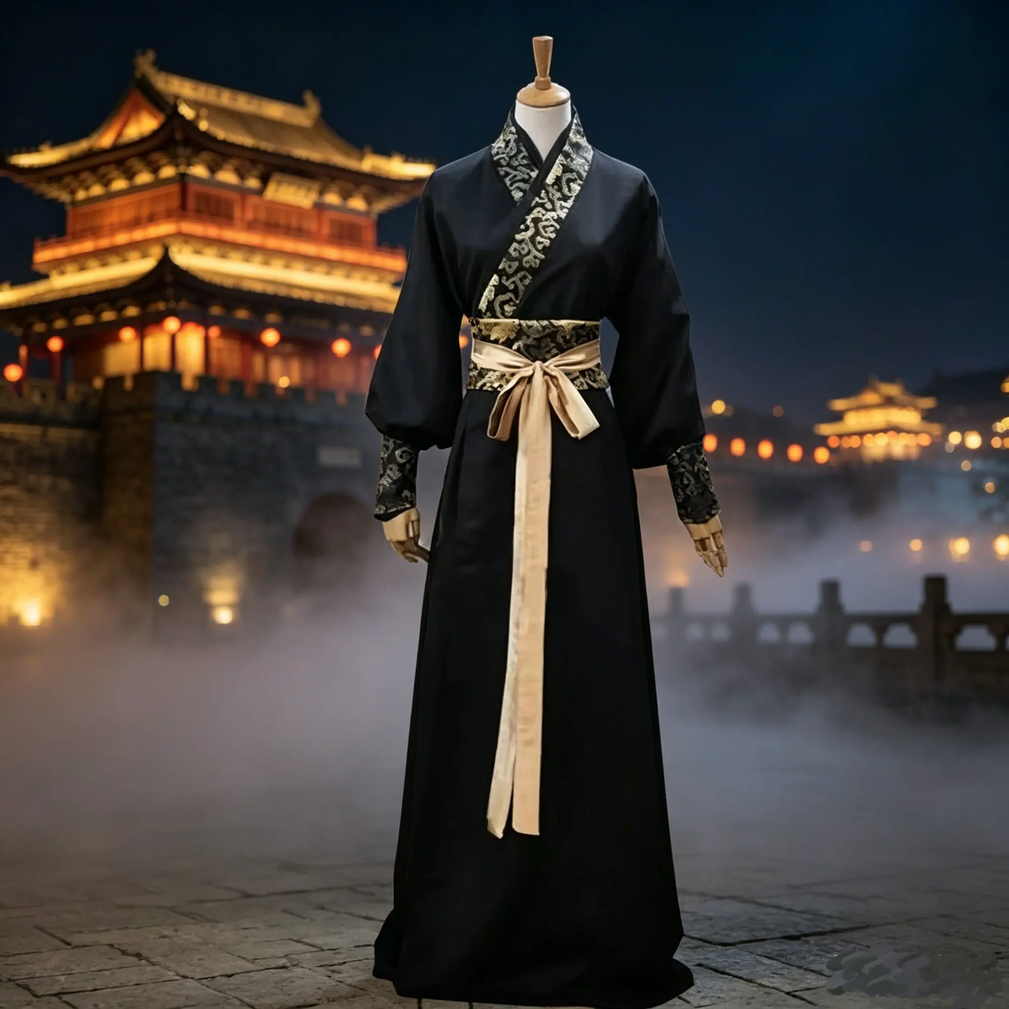 Traditional Chinese Hanfu Costume for Men And Women Old Style National Dance Cosplay Outfit Stage Dress Hanfu Kleding
Traditional Chinese Hanfu Costume for Men And Women Old Style National Dance Cosplay Outfit Stage Dress Hanfu Kleding