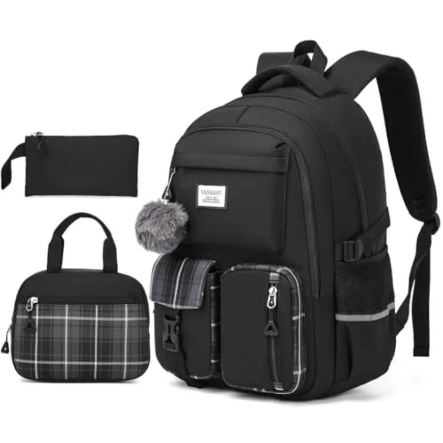 Girls School Backpack Set with Lunch Box, Big Student Laptop Backpack Aesthetic Bookbags for College Women Elementary Middle Hi
Girls School Backpack Set with Lunch Box, Big Student Laptop Backpack Aesthetic Bookbags for College Women Elementary Middle Hi