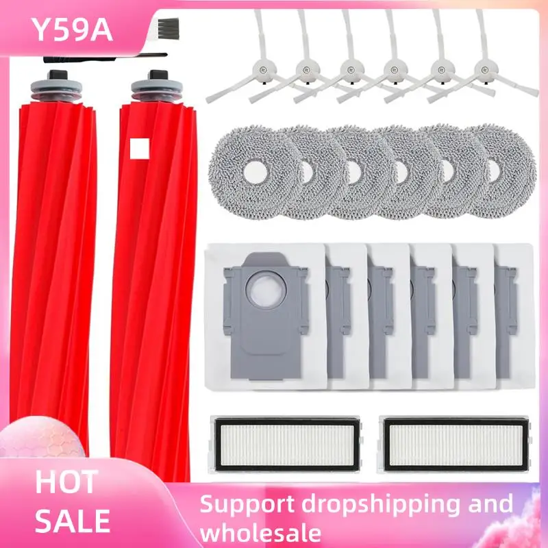 Y59A For Roborock Qrevo S/Qrevo Plus/Qrevo Pro/Qrevo Maxv Vacuum Accessories Kit Replacement Parts
Y59A For Roborock Qrevo S/Qrevo Plus/Qrevo Pro/Qrevo Maxv Vacuum Accessories Kit Replacement Parts