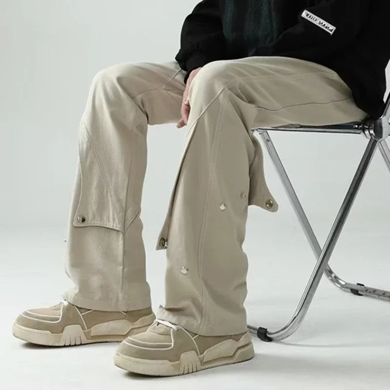 Spring Autumn Vintage Harajuku Solid Pants Men Loose Fashion Trousers Y2K Pockets Patchwork All Match Male Clothes
Spring Autumn Vintage Harajuku Solid Pants Men Loose Fashion Trousers Y2K Pockets Patchwork All Match Male Clothes