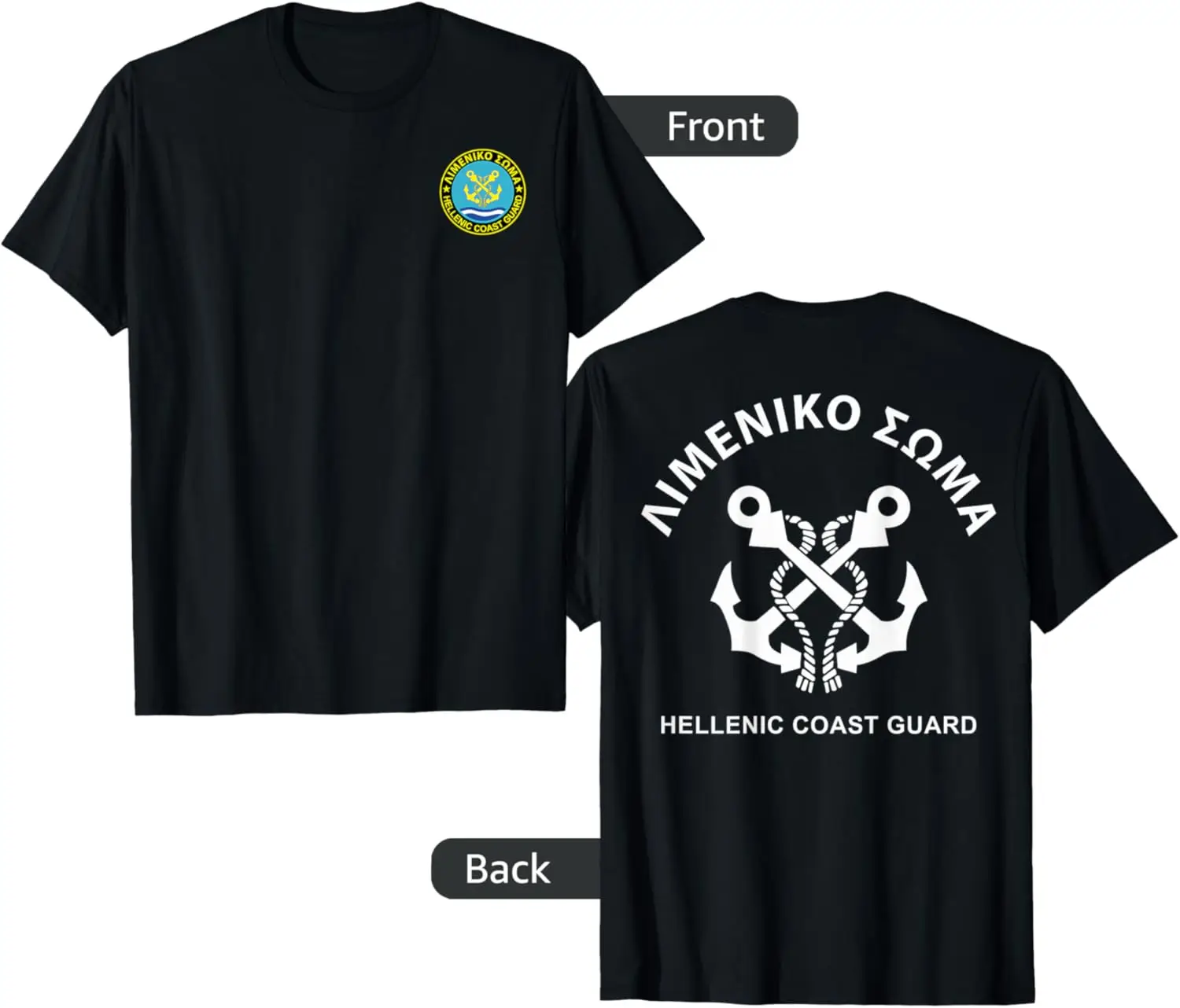 Greece Hellenic Coast Guard Maritime Defense Military T-Shirt Short Sleeve Casual 100% Cotton T Shirts
Greece Hellenic Coast Guard Maritime Defense Military T-Shirt Short Sleeve Casual 100% Cotton T Shirts