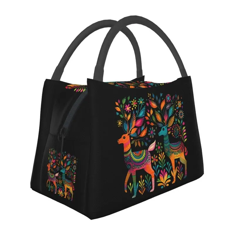 Mexican Flower Otomi Embroidery Insulated Lunch Bags for Women Resuable Thermal Cooler Food Lunch Box Outdoor Camping Travel
Mexican Flower Otomi Embroidery Insulated Lunch Bags for Women Resuable Thermal Cooler Food Lunch Box Outdoor Camping Travel