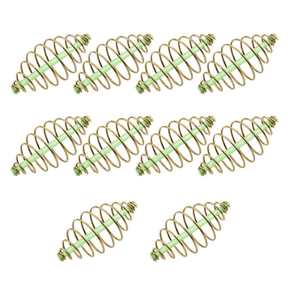 Superior Quality Carp Fishing Inline Method Spring Feeder Pack Of 10 With Stainless Steel And Plastic Materials
Superior Quality Carp Fishing Inline Method Spring Feeder Pack Of 10 With Stainless Steel And Plastic Materials