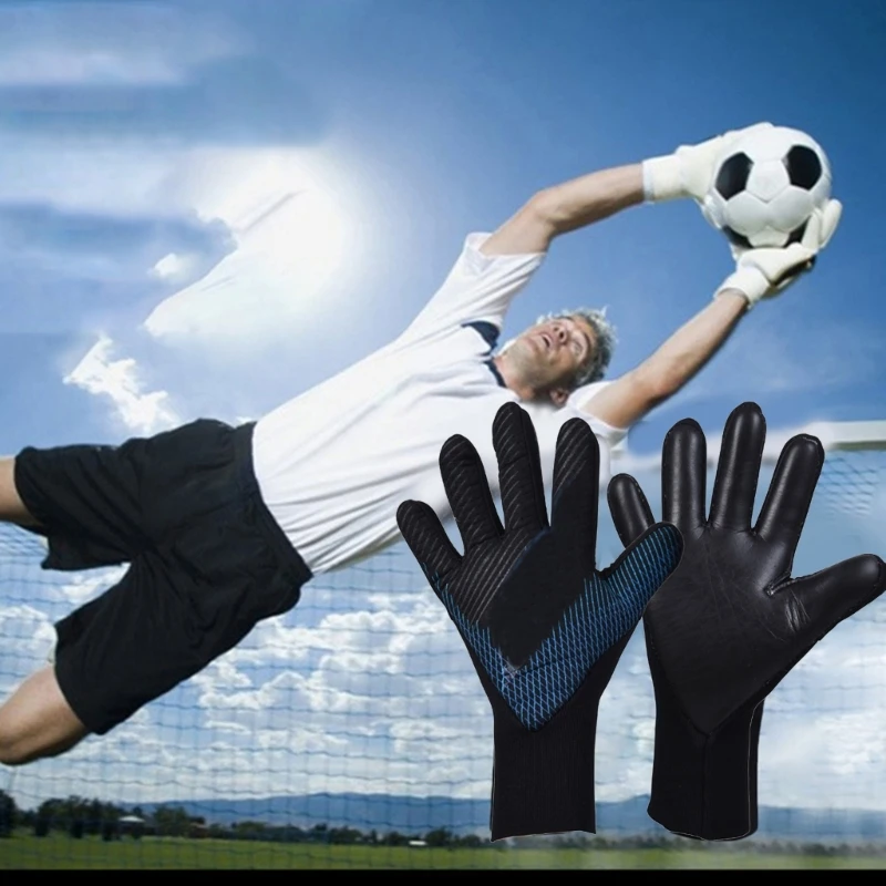 Y1UC Kids Adults Goalkeeper Gloves Goalie Gloves Thicken Latex Football Soccer Anti-slip Soccer Children Goalie Gloves
Y1UC Kids Adults Goalkeeper Gloves Goalie Gloves Thicken Latex Football Soccer Anti-slip Soccer Children Goalie Gloves