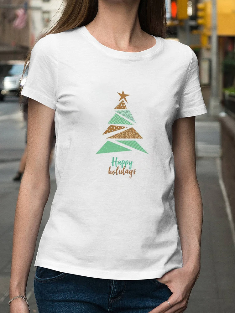 2022 Kawaii Tee Shirt Women Tops Snowman Print Women Gift New Year Print Short Sleeve Vacation Merry Christmas Woman T-shirt
2022 Kawaii Tee Shirt Women Tops Snowman Print Women Gift New Year Print Short Sleeve Vacation Merry Christmas Woman T-shirt