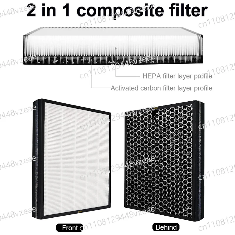 AC-383CSAUA CFX-2DSA/SC CFX-2HSA/SC Activated Carbon and Hepa Filter Set For Air Purifier
AC-383CSAUA CFX-2DSA/SC CFX-2HSA/SC Activated Carbon and Hepa Filter Set For Air Purifier
