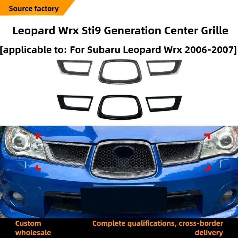 For Subaru Impreza Winged Leopard WRX STI 9th Generation 2006-2007 Model with Grille Cover and Exterior Decora Interior Sticker
For Subaru Impreza Winged Leopard WRX STI 9th Generation 2006-2007 Model with Grille Cover and Exterior Decora Interior Sticker
