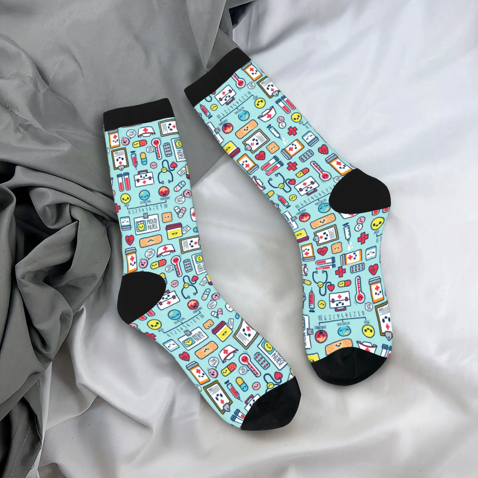 Nurse Medical Doctor Cure Stockings Design Casual Socks Autumn Anti Slip Socks Men's Climbing Comfortable Socks
Nurse Medical Doctor Cure Stockings Design Casual Socks Autumn Anti Slip Socks Men's Climbing Comfortable Socks