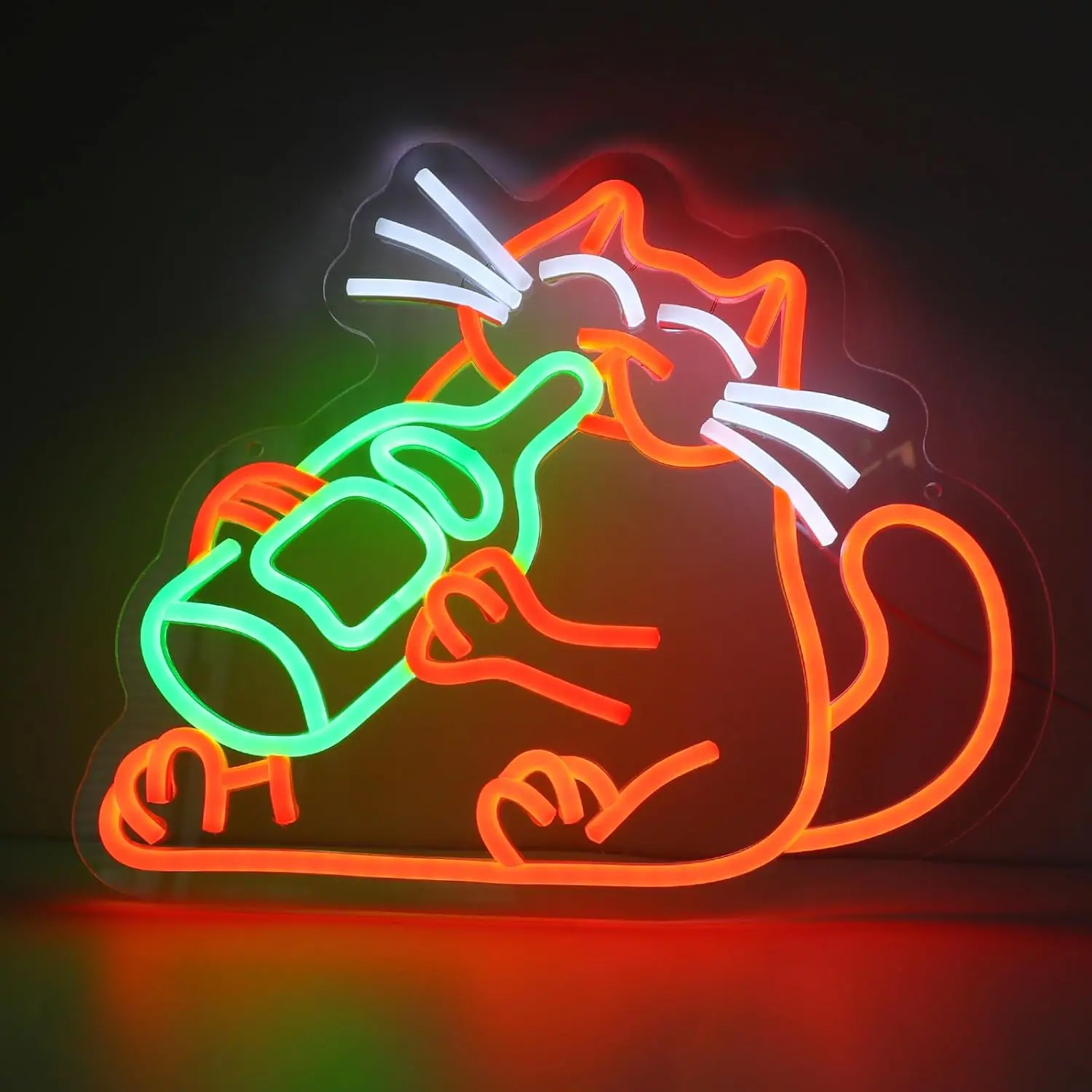 Drinking Cat Neon Sign Dimmable Wall Lights for Bar Pub Kitchen Man Cave Party Club Decor Electronic Art Draw Birthday Gifts  
Drinking Cat Neon Sign Dimmable Wall Lights for Bar Pub Kitchen Man Cave Party Club Decor Electronic Art Draw Birthday Gifts 
