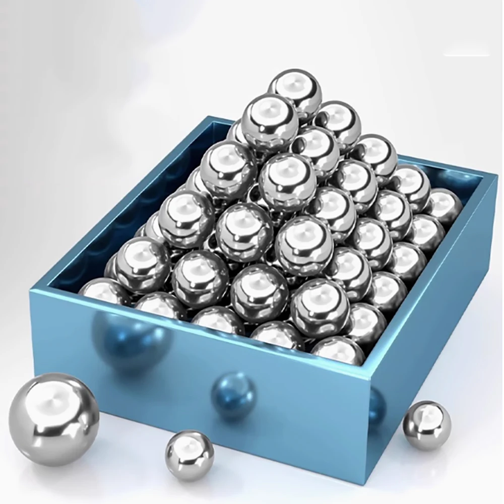 1-100Pcs G10 Grade Dia 0.8mm~10mm 440C Stainless Steel Balls High Precision High Toughness Solid Smooth Bearing Steel Ball Bead
1-100Pcs G10 Grade Dia 0.8mm~10mm 440C Stainless Steel Balls High Precision High Toughness Solid Smooth Bearing Steel Ball Bead