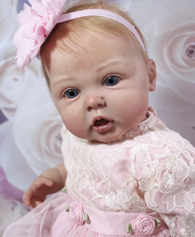 St.Store Reborn Doll 24inches Newborn Baby Erin Hand-made Painted Finished
St.Store Reborn Doll 24inches Newborn Baby Erin Hand-made Painted Finished
