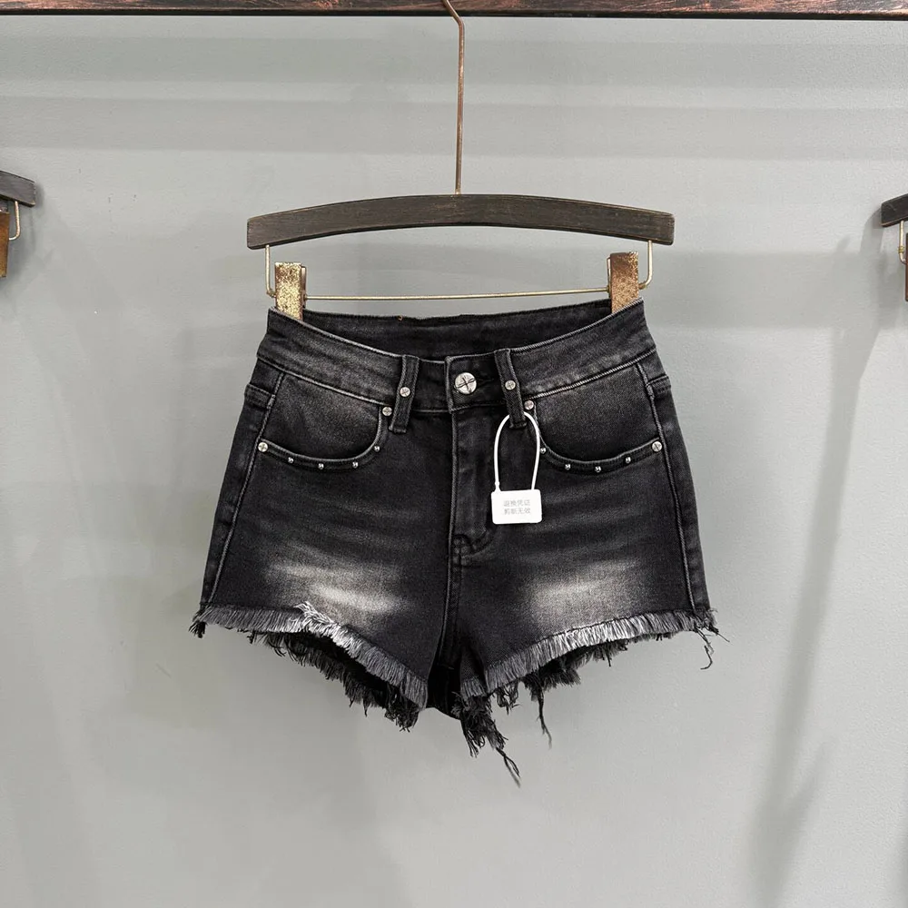 New Distressed Design Woman Denim Shorts Summer High Waist Loose Version Casual Style Trendy Streetwear Hot Pants For Women
New Distressed Design Woman Denim Shorts Summer High Waist Loose Version Casual Style Trendy Streetwear Hot Pants For Women