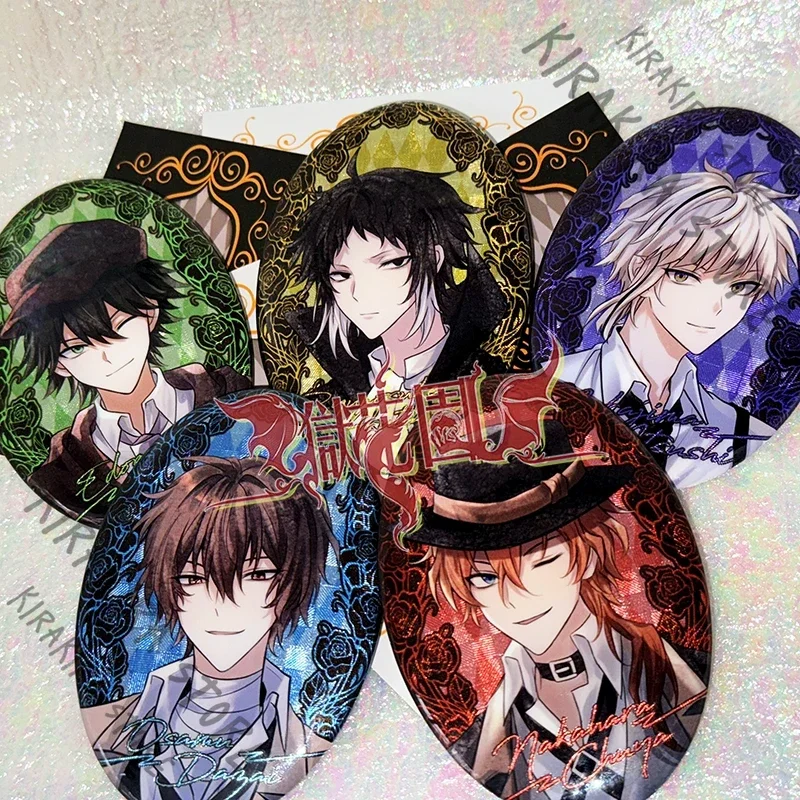 Bungo Stray Dogs Extra-large ellipse Emblem breastpin anime Edogawa Rampo Ryunosuke Akutagawa cosplay badge Dazai Osamu
Bungo Stray Dogs Extra-large ellipse Emblem breastpin anime Edogawa Rampo Ryunosuke Akutagawa cosplay badge Dazai Osamu