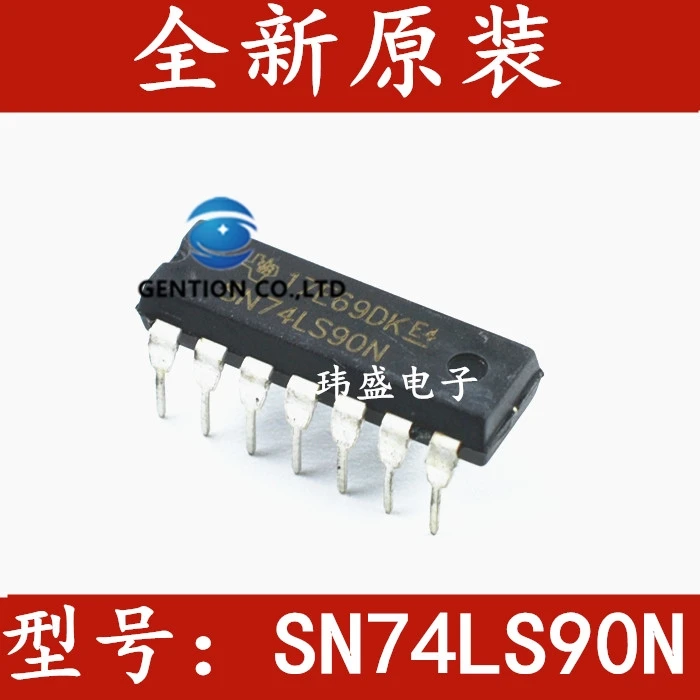 10 шт. SN74LS90N HD74LS90P DIP-14 в наличии 100% новые и оригинальные
10 шт. SN74LS90N HD74LS90P DIP-14 в наличии 100% новые и оригинальные