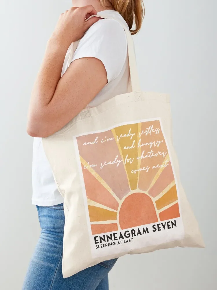 Enneagram Seven Sleeping At Last Tote Bag Women's beach bags eco bag folding Women's shopping bag
Enneagram Seven Sleeping At Last Tote Bag Women's beach bags eco bag folding Women's shopping bag