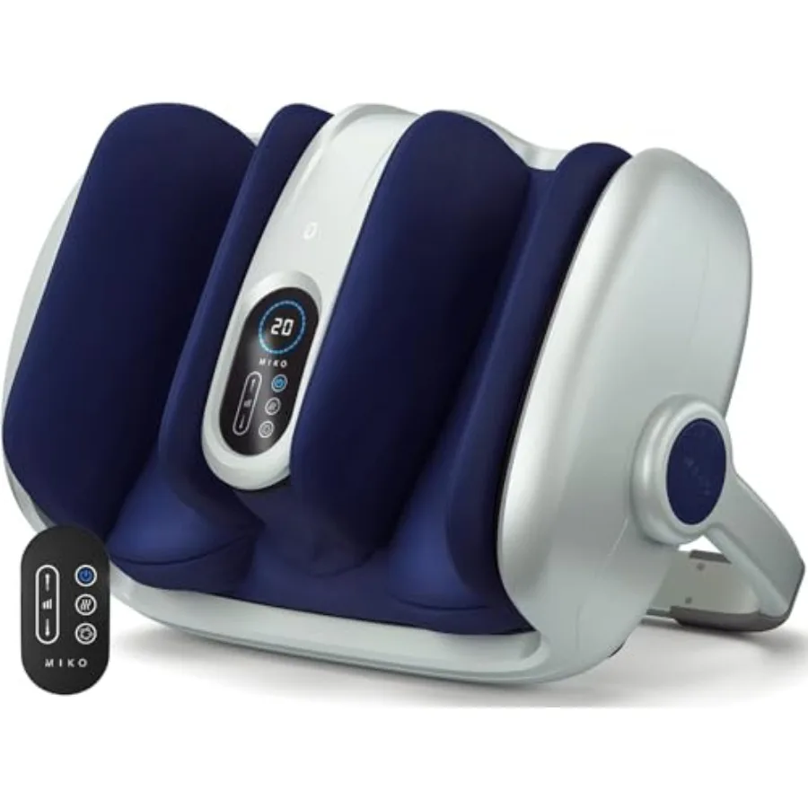 Shiatsu Foot Massager for Circulation Pain Relief - Deep Tissue Kneading Heat Therapy for Plantar Fasciitis Neuropathy Diabetic
Shiatsu Foot Massager for Circulation Pain Relief - Deep Tissue Kneading Heat Therapy for Plantar Fasciitis Neuropathy Diabetic