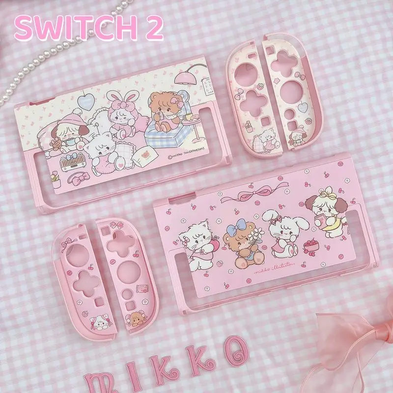 Original Mikko Switch 2nd Generation Protective Shell Ns2 Protective Shell Cute Little Dog Pink Game Peripheral Girl Heart Gifts
Original Mikko Switch 2nd Generation Protective Shell Ns2 Protective Shell Cute Little Dog Pink Game Peripheral Girl Heart Gifts