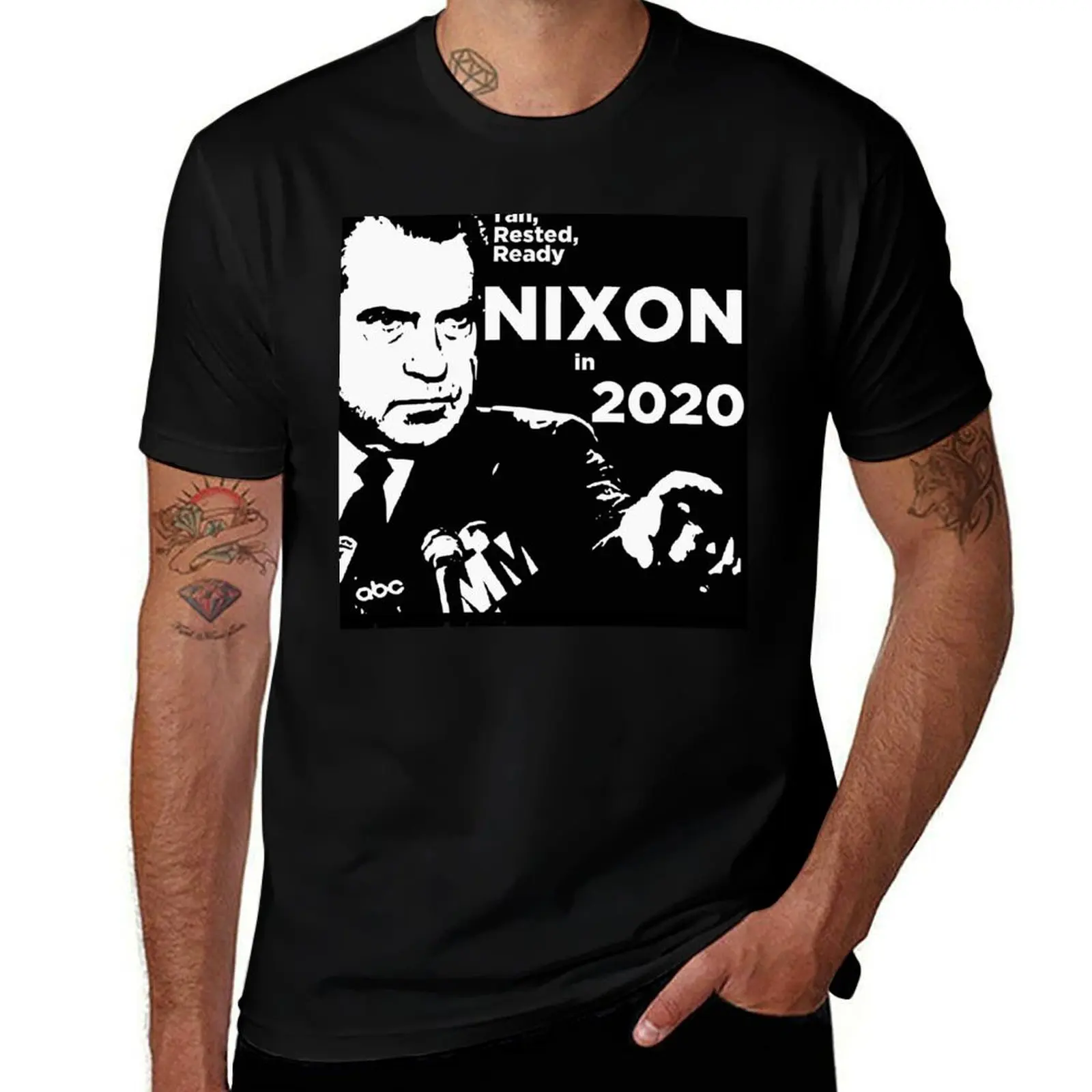 Tan, Rested, Ready - Nixon in 2020 T-Shirt Casual Light Summer Short Sleeve Top
Tan, Rested, Ready - Nixon in 2020 T-Shirt Casual Light Summer Short Sleeve Top