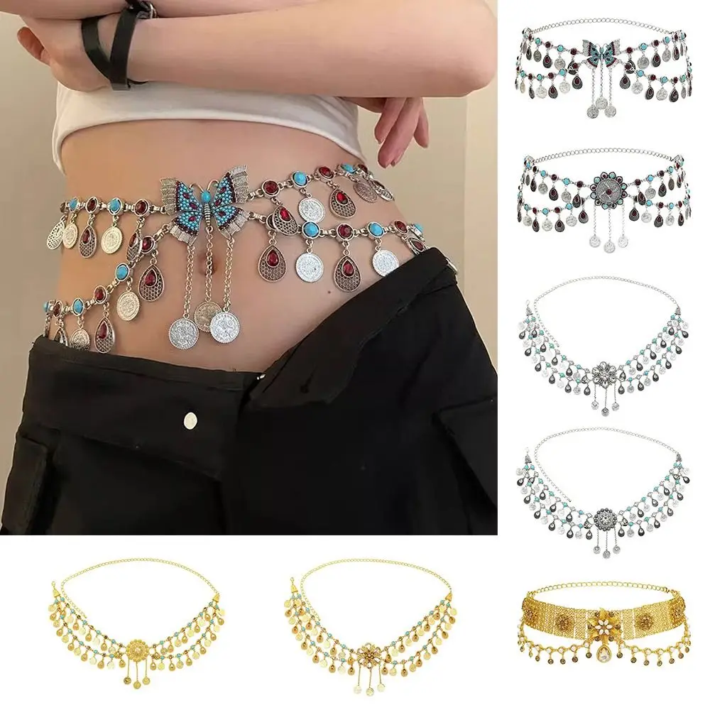 Creative Gift Alloy Waist Chain Ethnic Bohemian Butterfly Belly Chain Gold Color Dance Jewelry Jewelry Accessories
Creative Gift Alloy Waist Chain Ethnic Bohemian Butterfly Belly Chain Gold Color Dance Jewelry Jewelry Accessories