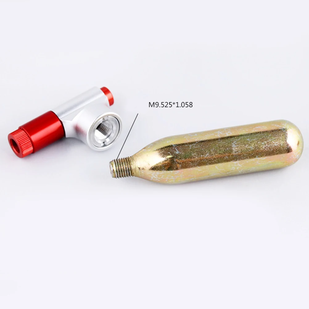 Co2 Tire Pump Aluminum Alloy Air Inflator For Bicycle Motorbike Tyre Durable Cnc Gas Cylinder Inflatable Compact Red
Co2 Tire Pump Aluminum Alloy Air Inflator For Bicycle Motorbike Tyre Durable Cnc Gas Cylinder Inflatable Compact Red