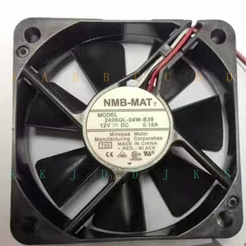 M 2406GL-04W-B39 6015 DC12V 0.18A 3-Wire Inverter Cooling Fan
M 2406GL-04W-B39 6015 DC12V 0.18A 3-Wire Inverter Cooling Fan