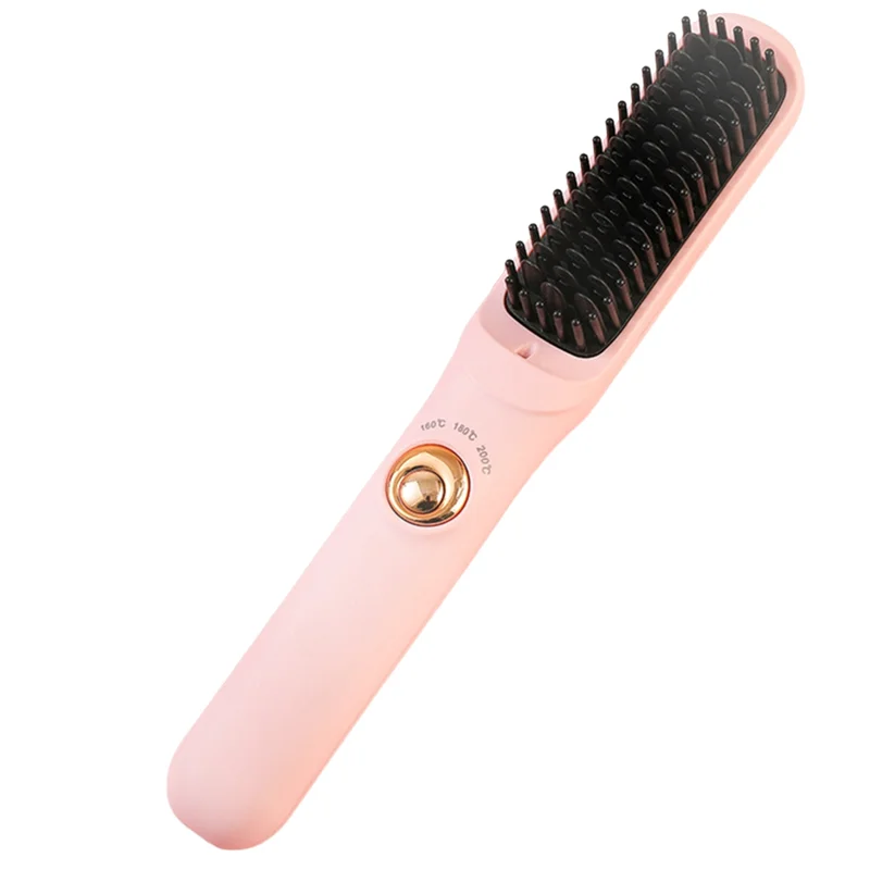 A38T-Hair Straightening Brush Negative Hair Straightener Heating Comb Multifunctional Hair Curler Iron Stying
A38T-Hair Straightening Brush Negative Hair Straightener Heating Comb Multifunctional Hair Curler Iron Stying