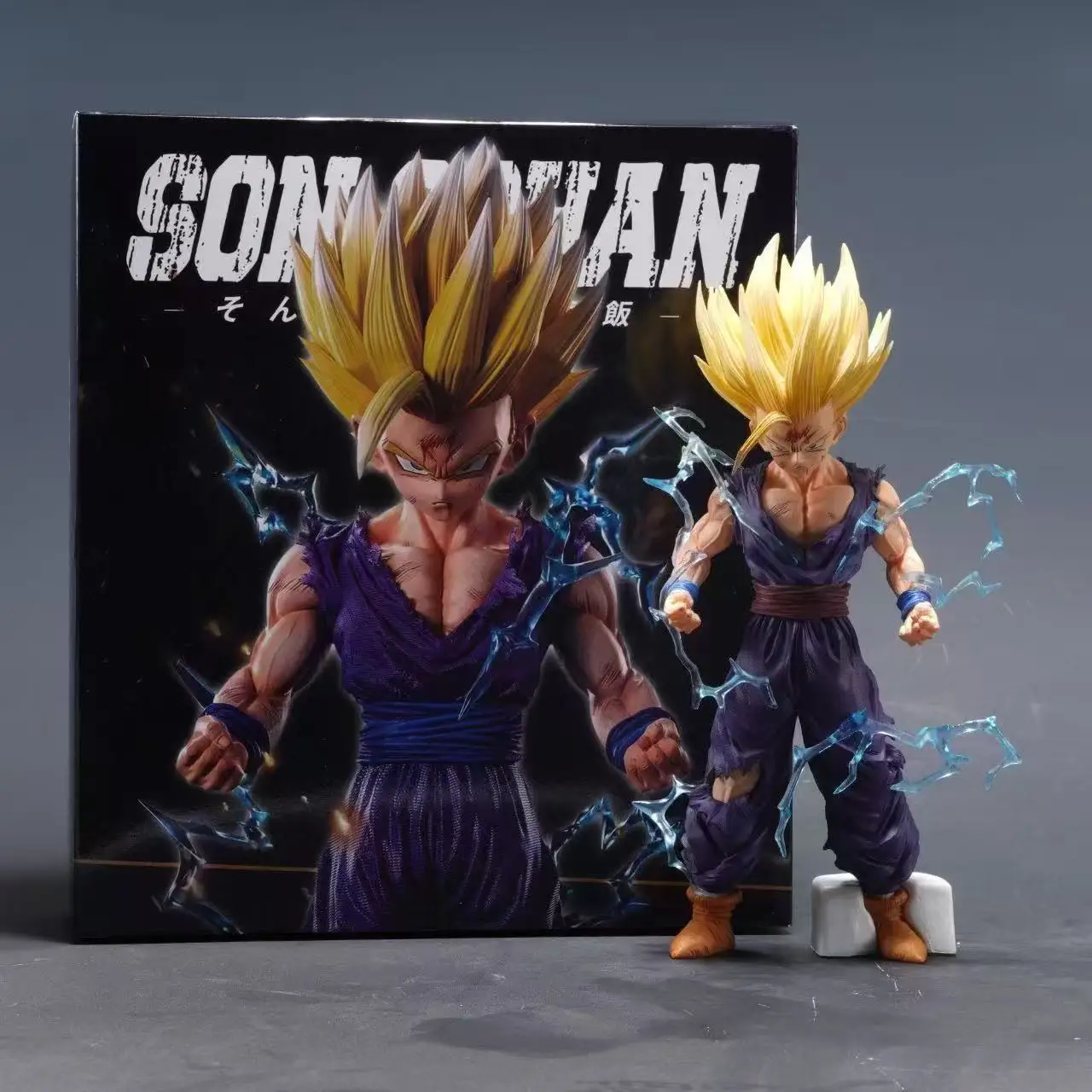 24 см Dragon Ball Z Аниме Фигурка Сон Гохан Фигурка Super Saiyan 2 Cell Game Детские игрушки Сон Гоку Подарок на день рождения
24 см Dragon Ball Z Аниме Фигурка Сон Гохан Фигурка Super Saiyan 2 Cell Game Детские игрушки Сон Гоку Подарок на день рождения
