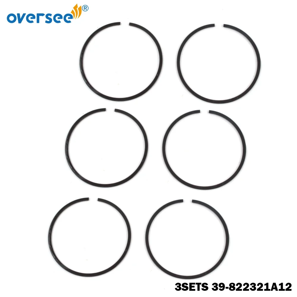 39-822321A12 Piston Ring STD For Mercury Mercruiser 2T 75-200HP Outboard Engine 18-3982 39-824905A12 39-822321A8 9-54225
39-822321A12 Piston Ring STD For Mercury Mercruiser 2T 75-200HP Outboard Engine 18-3982 39-824905A12 39-822321A8 9-54225