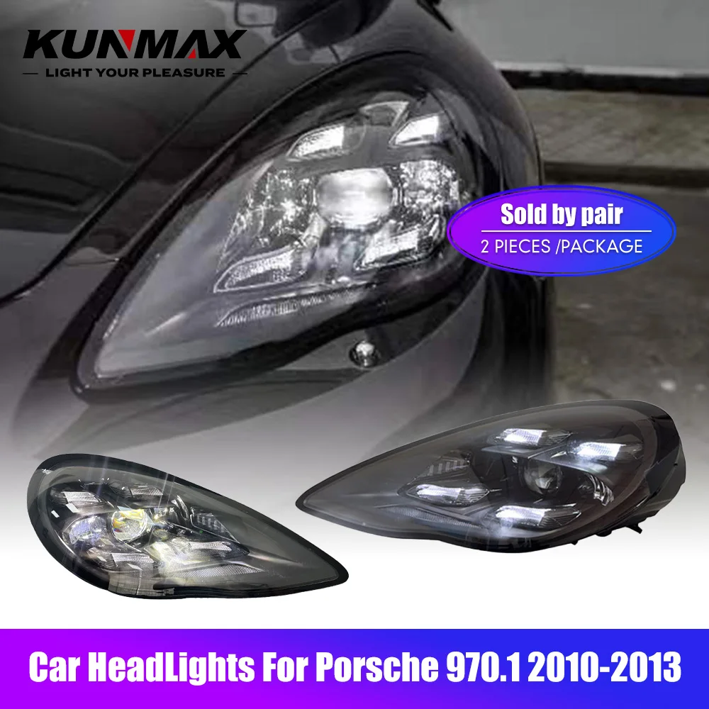 2PCs LED Car Headlight Assembly For Porsche 970.1 2010-2013 Modified Front Tuning Lights Headlamp DRL Headlights Plug and Play
2PCs LED Car Headlight Assembly For Porsche 970.1 2010-2013 Modified Front Tuning Lights Headlamp DRL Headlights Plug and Play
