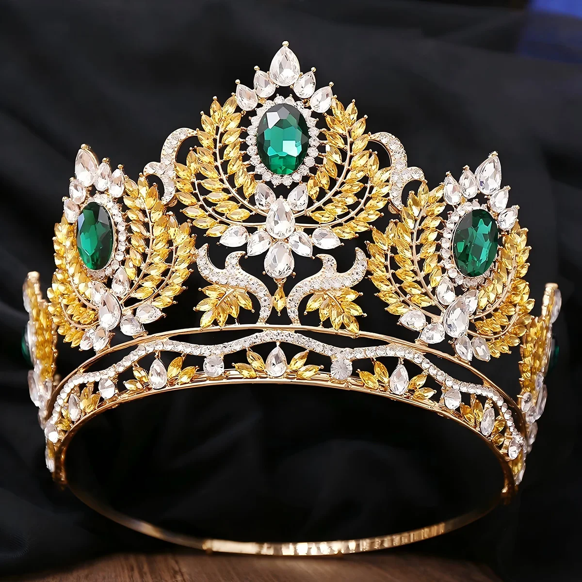 1pc Luxurious Bridal Hair Accessory Elegant Rhinestone Queen Crown Suitable Women's Wedding Parties Wear Photography Props Gift
1pc Luxurious Bridal Hair Accessory Elegant Rhinestone Queen Crown Suitable Women's Wedding Parties Wear Photography Props Gift