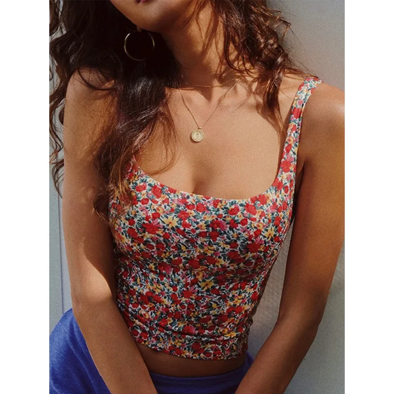 Krisnanas Lightly Padded Yoga Tanks Tops for Woman 2025 Skinny Floral Print Paghetti-Neck Tanks Running Sportwear Tops 123618
Krisnanas Lightly Padded Yoga Tanks Tops for Woman 2025 Skinny Floral Print Paghetti-Neck Tanks Running Sportwear Tops 123618